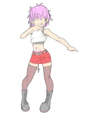 目隠れピアスさん