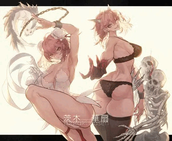 二人の華扇（エロ差分）