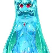 サドっぽいスライム娘