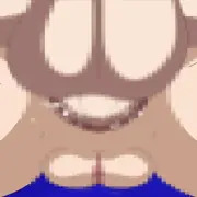 ちーちゃんのアナル結合部アップ