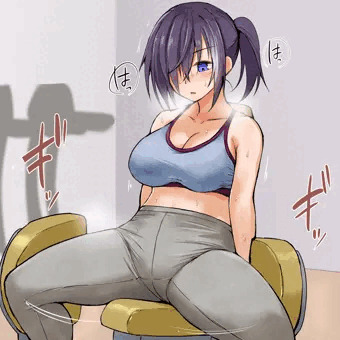 トレーニングウェアな乃永ちゃん