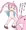 ポケトゥーンのラッキーのサファリでおにごっこに 出てくるメグちゃんのつもり