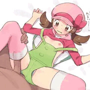 ピンクニーソえちち