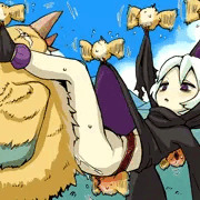 めいじvsラングリィ（Lv.4）、ドングリィ（Lv.5）