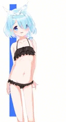 黒ビキニ