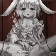 うさぎさん石化
