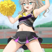 チアリーダーつむぎちゃん