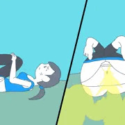 ガス抜きのポーズ