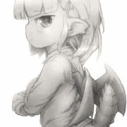 おしりドラゴンの幼生