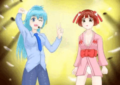 ヒーローバトルコロシアムのりづるとカレン