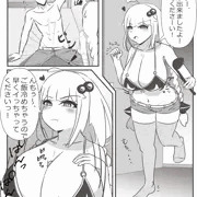 家の中ではスケベな格好を過ごすことが義務付けらていてそれが普通になっているボイスロイドスケベ漫画　紲星あかり編