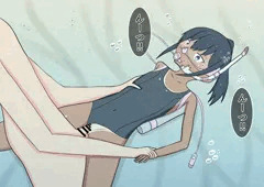 日焼けスキューバ娘を強姦