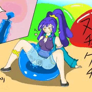 青ぷよの苗床にされるアルデラさん1