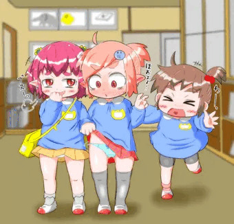 太眉3人組