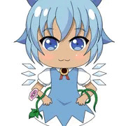 日焼けチルノたん