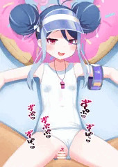 水着フブキおサボりえっち💕