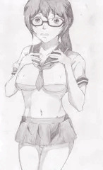 短いセーラー服とすり替えられた。