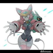 ロボ娘Vtuberガンミィさん5周年記念イラスト！