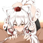 椛ちゃんの下品なフェら顔