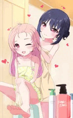 妹ちゃん達のお風呂