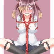 胡座縛り【緊縛ちゃん：その2】
