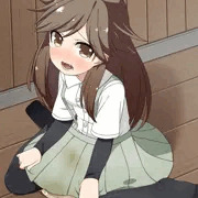 お漏らし荒潮ちゃん