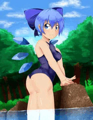 スク水チルノ