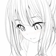 美遊ちゃんとラブラブ　制服Ver　線画