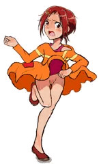 ノーパンあかねちゃんと鬼ごっこ❤