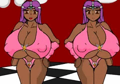 モンバーバラの爆乳ピンク