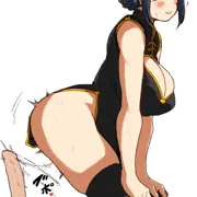 立つ女