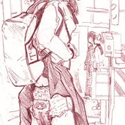 JC2の子がスクバを背負ってスカートがメクレあがって…パンツ…ではなくおむつ（お湿り済）が丸見え！教えてあげたら顔を赤くして恥ずかしがって…るのかとおもったら、俺にだけ見せたかったと言い出して困惑して