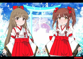 【Skeb】依田芳乃と緒方智絵里