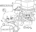 ダンジョン壁尻+PT表