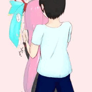 茜ちゃんのお尻スリスリ