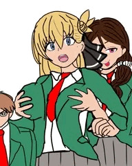 オデットさんのいたずら