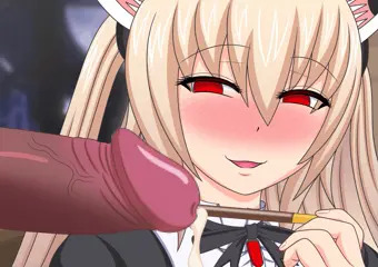 【完成】のらきゃっと　尿道ポッキーゲーム