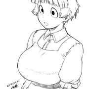 ショート巨乳教