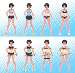 マーメイドラピス着せ替えサンプル③