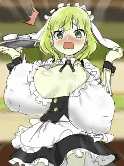 接客中突然膨乳するシャロ