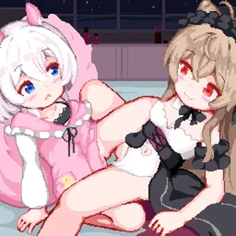 兔汤ちゃん貝合わせえっち
