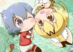 サーバルちゃんとかばんちゃん
