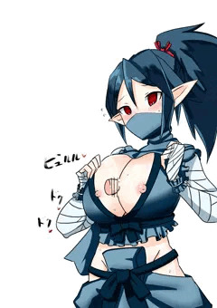 忍者ちゃんパイズリ