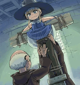 魔女っ子磔