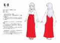 狐巫女三姉妹設定画+α