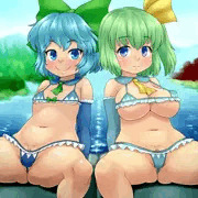大ちゃんチルノの抜き抜き勝負