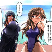 水着のサイズが合ってなくてハイレグ状態の荒潮見たらそりゃぁね