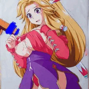 パイズリ事後のセラフィナちゃん。