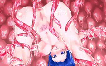 触手にもてあそばれる魔法少女5