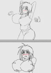 風子vs身体検査（落書き絵だけ）